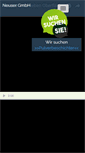 Mobile Screenshot of neusergmbh.de